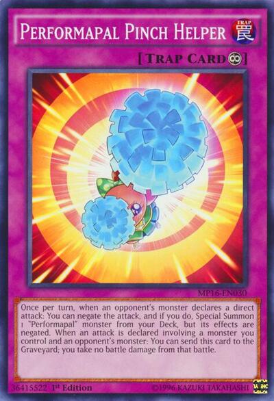 Performapal Pinch Helper (MP16-EN030) [2016 Mega-Tins Mega Pack]
