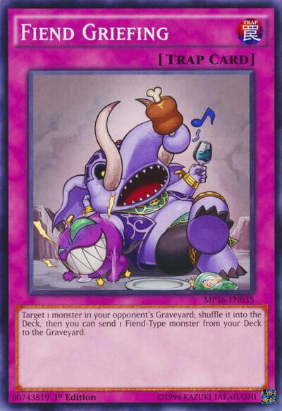 Fiend Griefing (MP16-EN035) [2016 Mega-Tins Mega Pack]