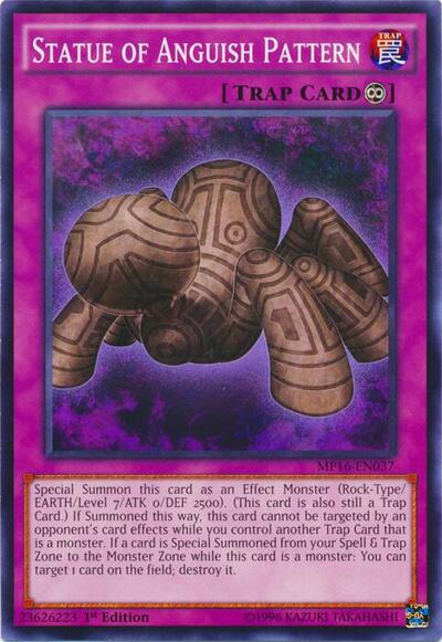 Statue of Anguish Pattern (MP16-EN037) [2016 Mega-Tins Mega Pack]