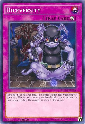Diceversity (MP16-EN038) - 2016 Mega-Tins Mega Pack Unlimited