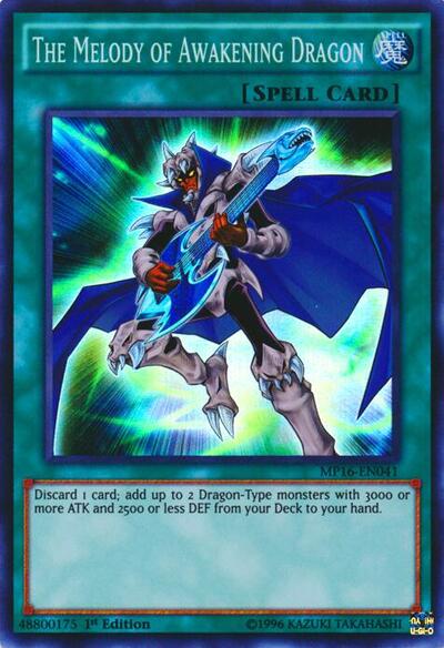 The Melody of Awakening Dragon (MP16-EN041) [2016 Mega-Tins Mega Pack]
