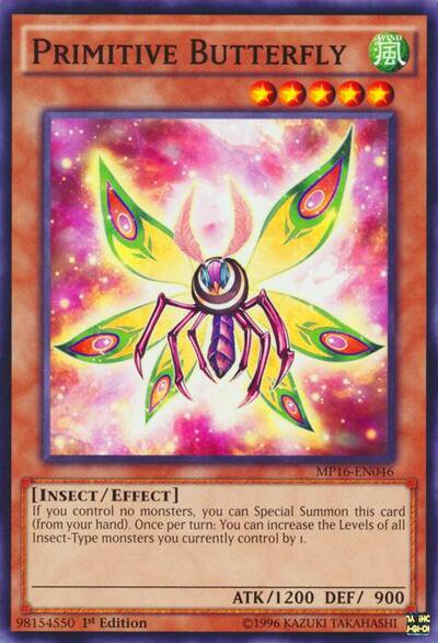 Primitive Butterfly (MP16-EN046) [2016 Mega-Tins Mega Pack]