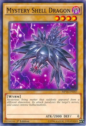 Mystery Shell Dragon (MP16-EN047) - 2016 Mega-Tins Mega Pack Unlimited