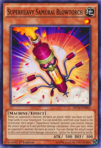 Superheavy Samurai Blowtorch (MP16-EN053) [2016 Mega-Tins Mega Pack]