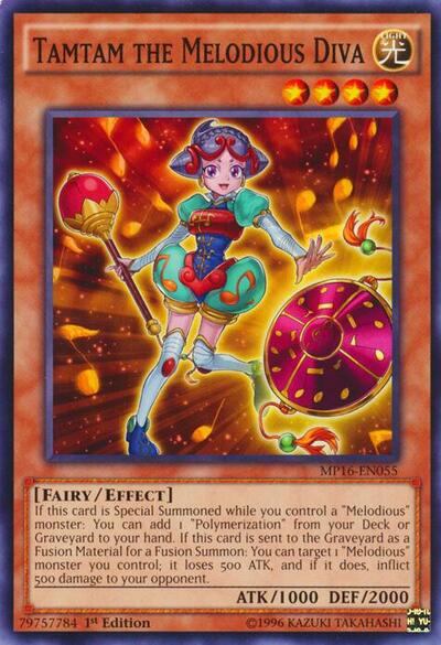 Tamtam the Melodious Diva (MP16-EN055) [2016 Mega-Tins Mega Pack]