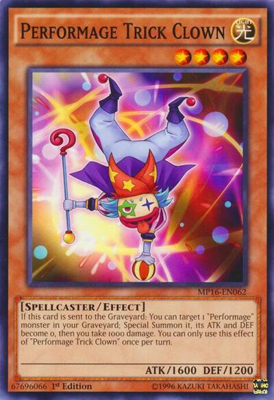 Performage Trick Clown (MP16-EN062) [2016 Mega-Tins Mega Pack]