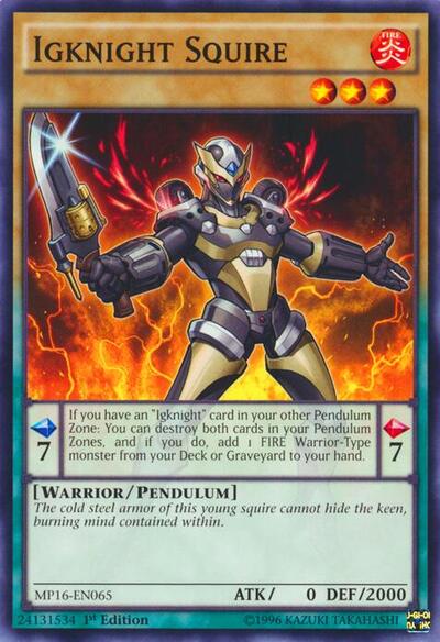 Igknight Squire (MP16-EN065) [2016 Mega-Tins Mega Pack]