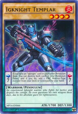 Igknight Templar (MP16-EN066) [2016 Mega-Tins Mega Pack]