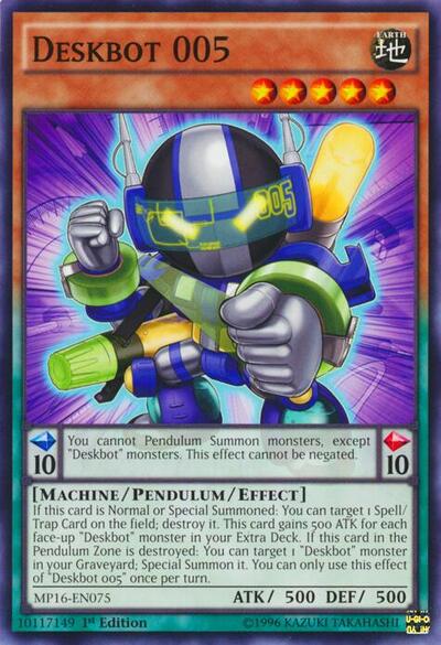 Deskbot 005 (MP16-EN075) [2016 Mega-Tins Mega Pack]