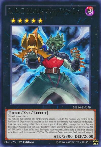 D/D/D Marksman King Tell (MP16-EN079) [2016 Mega-Tins Mega Pack]