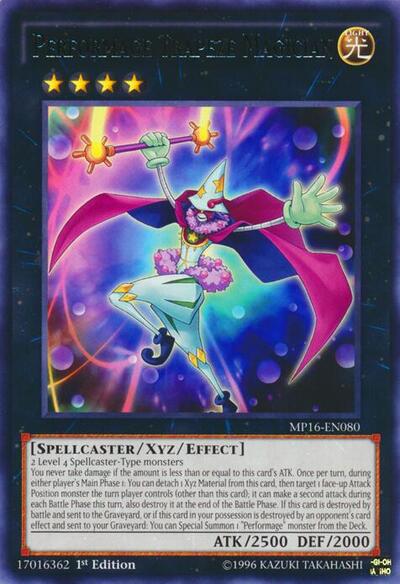Performage Trapeze Magician (MP16-EN080) [2016 Mega-Tins Mega Pack]