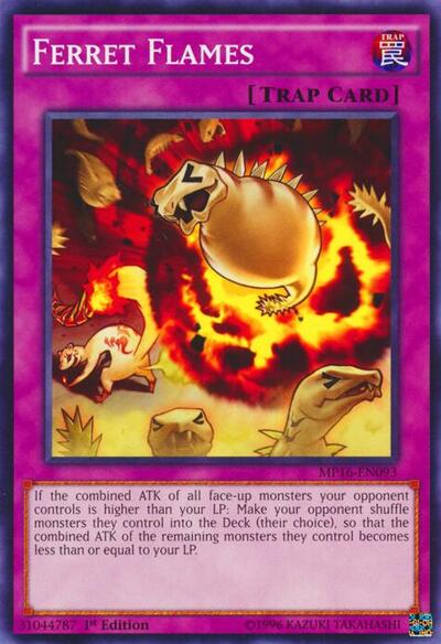 Ferret Flames (MP16-EN093) [2016 Mega-Tins Mega Pack]