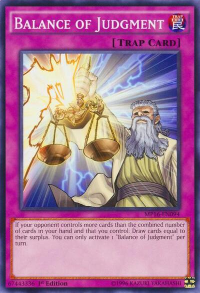 Balance of Judgment (MP16-EN094) [2016 Mega-Tins Mega Pack]