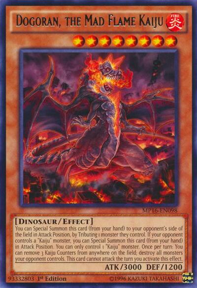 Dogoran, the Mad Flame Kaiju (MP16-EN098) [2016 Mega-Tins Mega Pack]