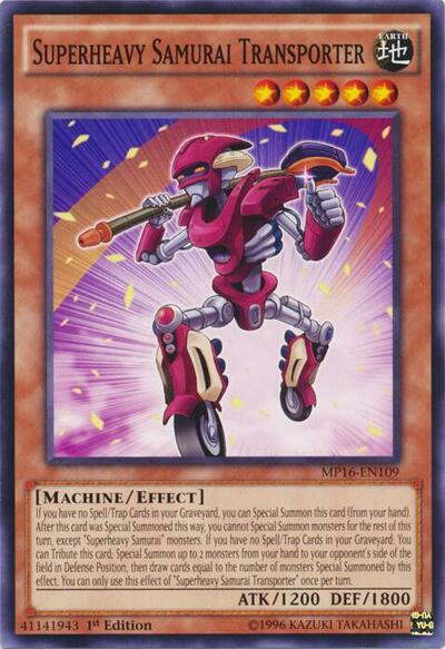Superheavy Samurai Transporter (MP16-EN109) [2016 Mega-Tins Mega Pack]