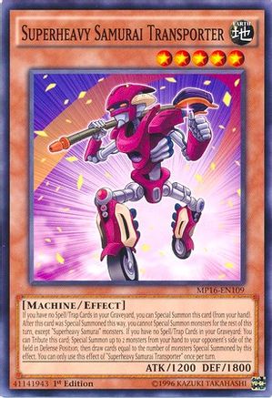 Superheavy Samurai Transporter (MP16-EN109) - 2016 Mega-Tins Mega Pack Unlimited