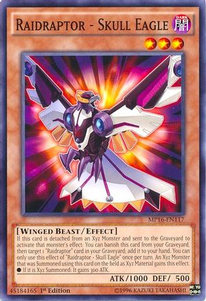 Raidraptor - Skull Eagle (MP16-EN117) - 2016 Mega-Tins Mega Pack Unlimited