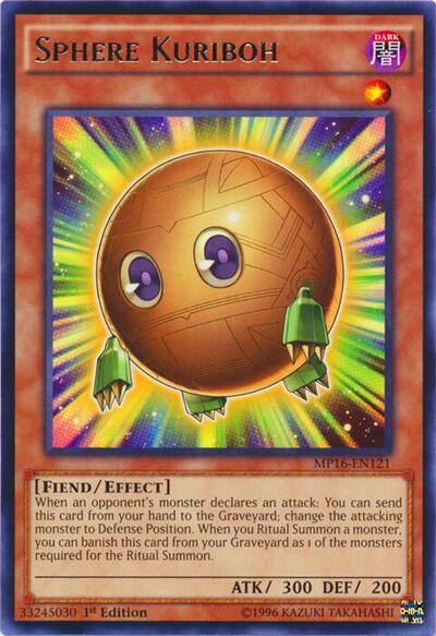 Sphere Kuriboh (MP16-EN121) [2016 Mega-Tins Mega Pack]
