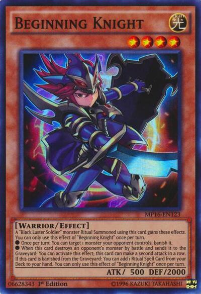 Beginning Knight (MP16-EN123) [2016 Mega-Tins Mega Pack]