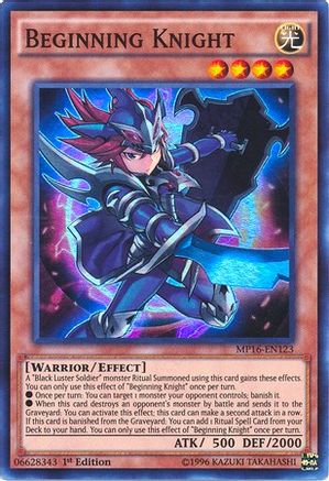 Beginning Knight (MP16-EN123) - 2016 Mega-Tins Mega Pack Unlimited