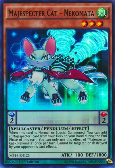 Majespecter Cat - Nekomata (MP16-EN125) [2016 Mega-Tins Mega Pack]