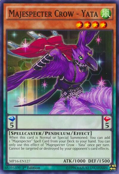 Majespecter Crow - Yata (MP16-EN127) [2016 Mega-Tins Mega Pack]