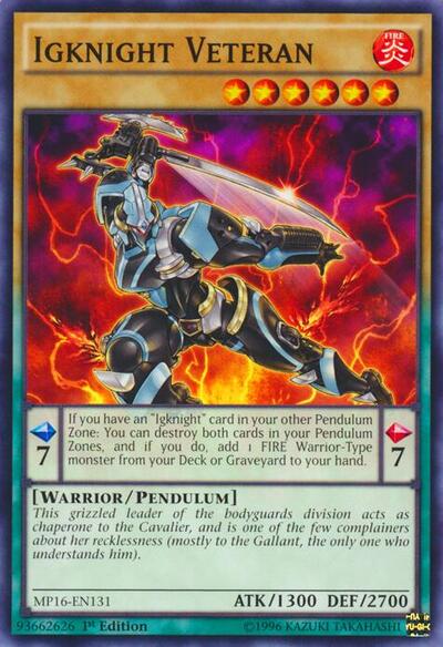 Igknight Veteran (MP16-EN131) [2016 Mega-Tins Mega Pack]