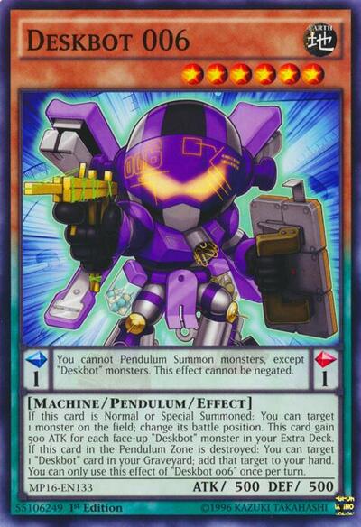Deskbot 006 (MP16-EN133) [2016 Mega-Tins Mega Pack]