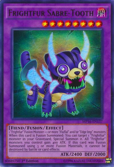 Frightfur Sabre-Tooth (MP16-EN137) [2016 Mega-Tins Mega Pack]