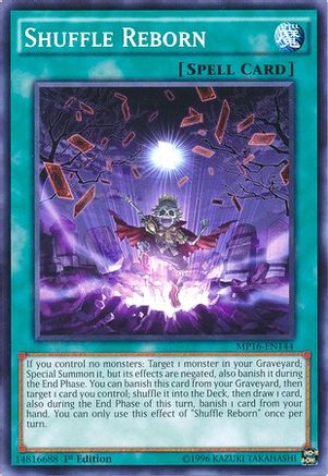 Shuffle Reborn (MP16-EN144) - 2016 Mega-Tins Mega Pack 1st Edition