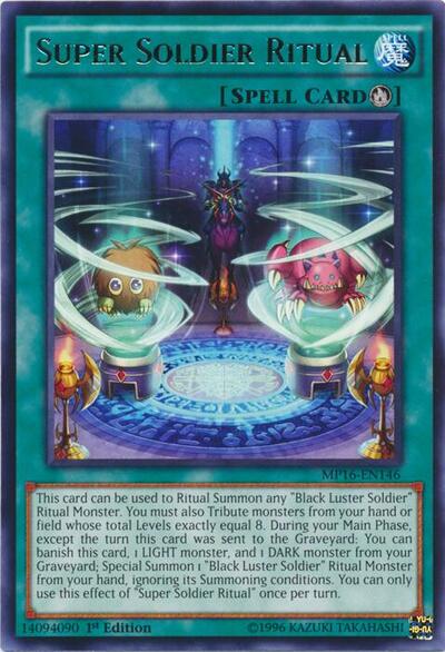 Super Soldier Ritual (MP16-EN146) [2016 Mega-Tins Mega Pack]