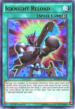 Igknight Reload (MP16-EN148) - 2016 Mega-Tins Mega Pack 1st Edition