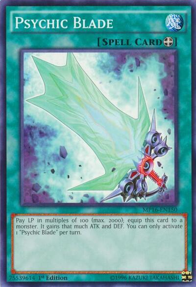 Psychic Blade (MP16-EN150) [2016 Mega-Tins Mega Pack]