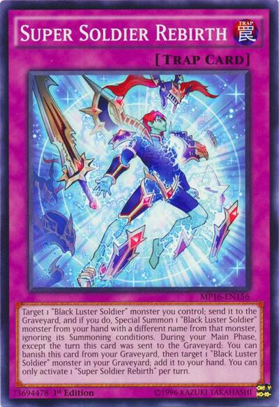 Super Soldier Rebirth (MP16-EN156) [2016 Mega-Tins Mega Pack]