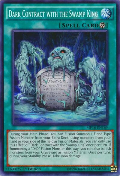 Dark Contract with the Swamp King (MP16-EN169) [2016 Mega-Tins Mega Pack]