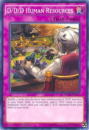D/D/D Human Resources (MP16-EN172) - 2016 Mega-Tins Mega Pack 1st Edition