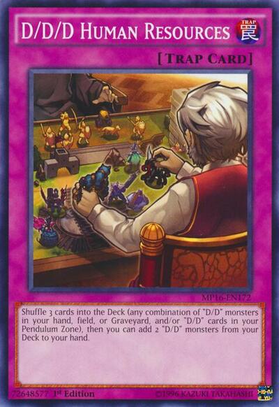D/D/D Human Resources (MP16-EN172) [2016 Mega-Tins Mega Pack]