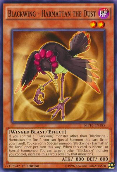 Blackwing - Harmattan the Dust (MP16-EN185) [2016 Mega-Tins Mega Pack]