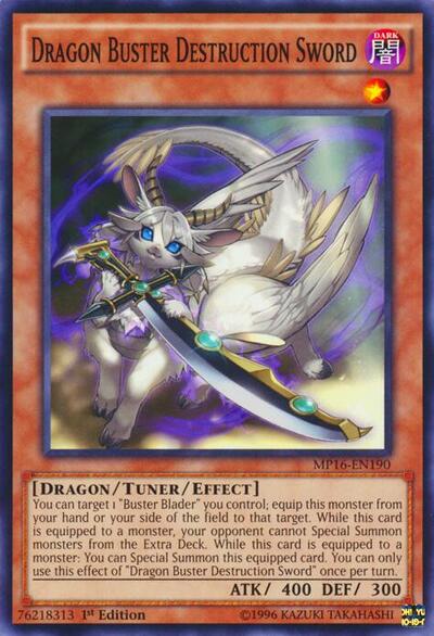 Dragon Buster Destruction Sword (MP16-EN190) [2016 Mega-Tins Mega Pack]