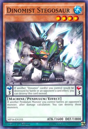 Dinomist Stegosaur (MP16-EN193) - 2016 Mega-Tins Mega Pack Unlimited