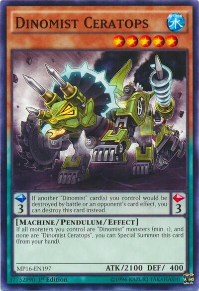 Dinomist Ceratops (MP16-EN197) [2016 Mega-Tins Mega Pack]