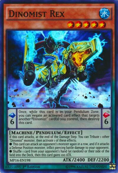 Dinomist Rex (MP16-EN198) [2016 Mega-Tins Mega Pack]