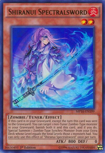 Shiranui Spectralsword (MP16-EN199) [2016 Mega-Tins Mega Pack]