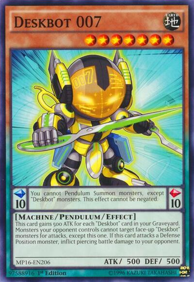 Deskbot 007 (MP16-EN206) [2016 Mega-Tins Mega Pack]