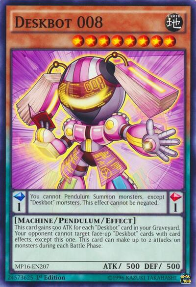 Deskbot 008 (MP16-EN207) [2016 Mega-Tins Mega Pack]