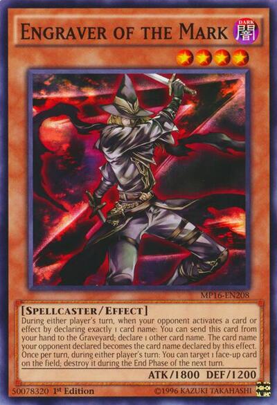 Engraver of the Mark (MP16-EN208) [2016 Mega-Tins Mega Pack]