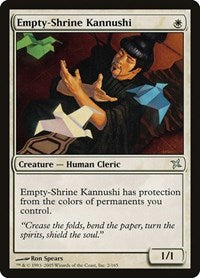 Empty-Shrine Kannushi (2) [Betrayers of Kamigawa]