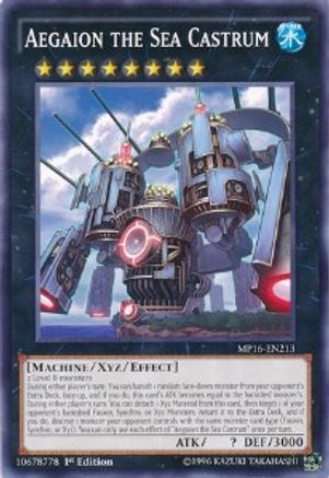 Aegaion the Sea Castrum (MP16-EN213) - 2016 Mega-Tins Mega Pack Unlimited