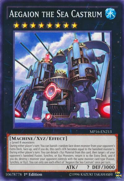 Aegaion the Sea Castrum (MP16-EN213) [2016 Mega-Tins Mega Pack]
