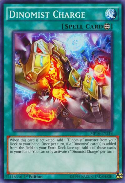 Dinomist Charge (MP16-EN218) [2016 Mega-Tins Mega Pack]
